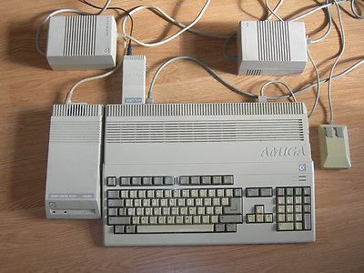 Amiga 500 setup
