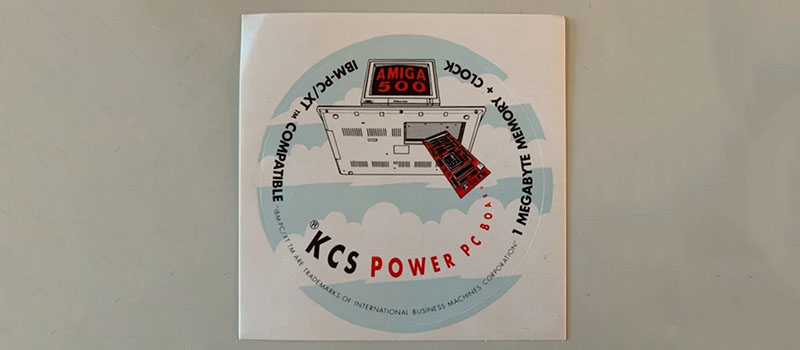 KCS Power PC Board sticker