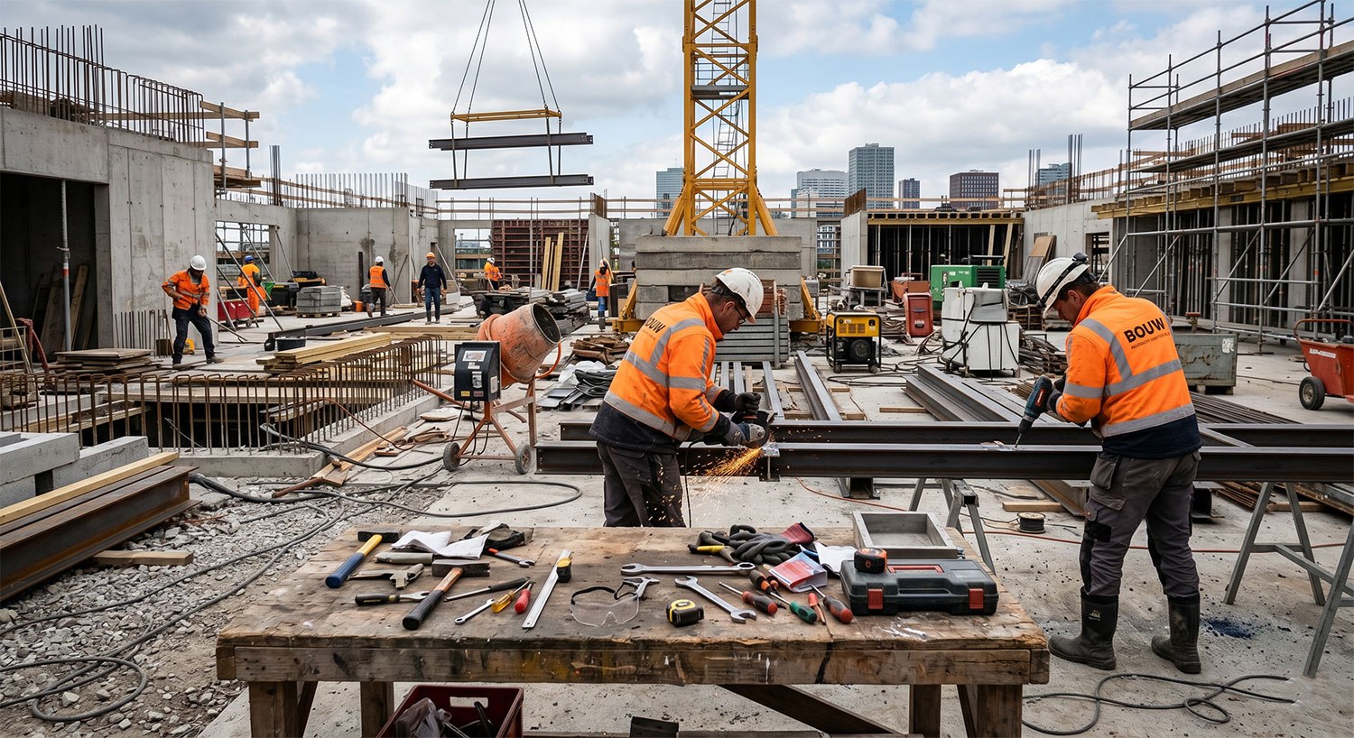 Construction tool tracking Use Case